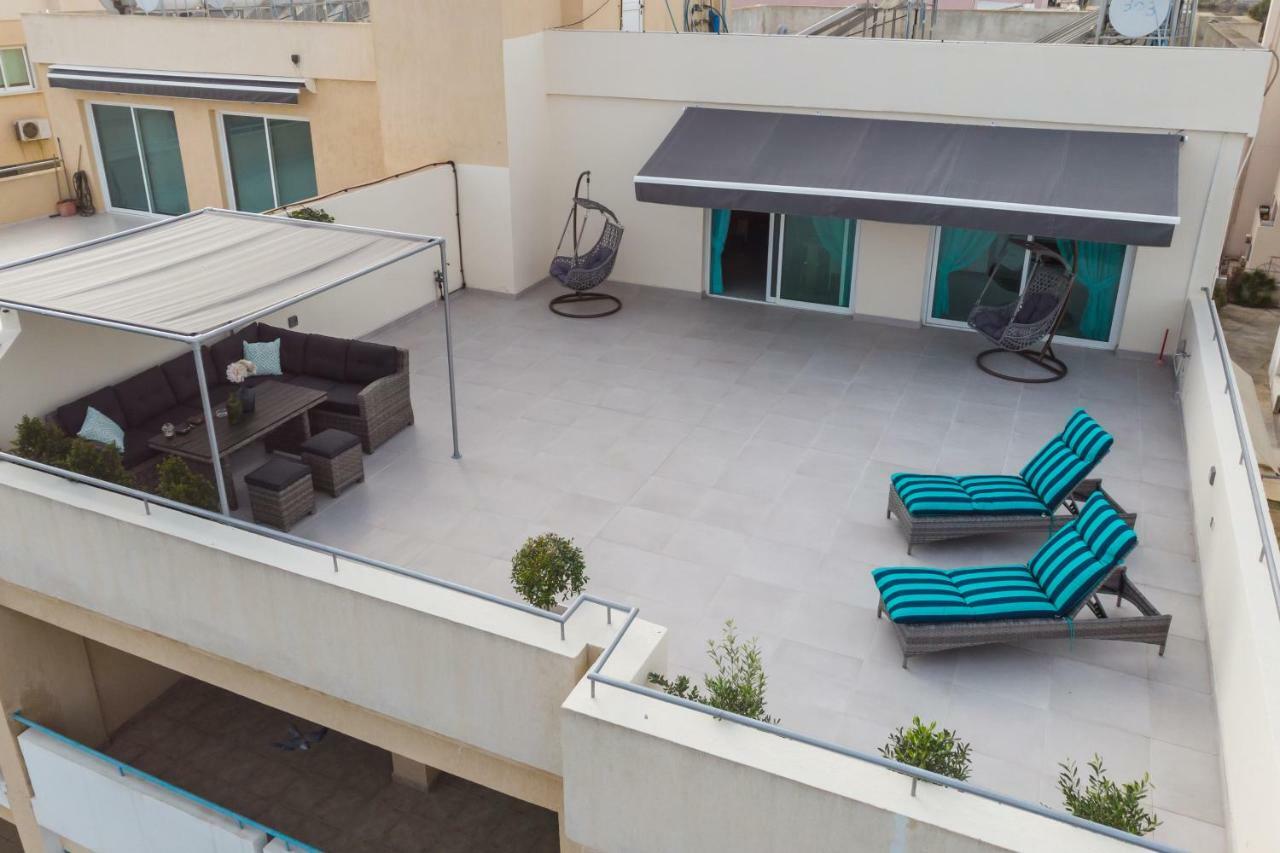 Апартаменты The Coral Penthouse Ларнака Экстерьер фото