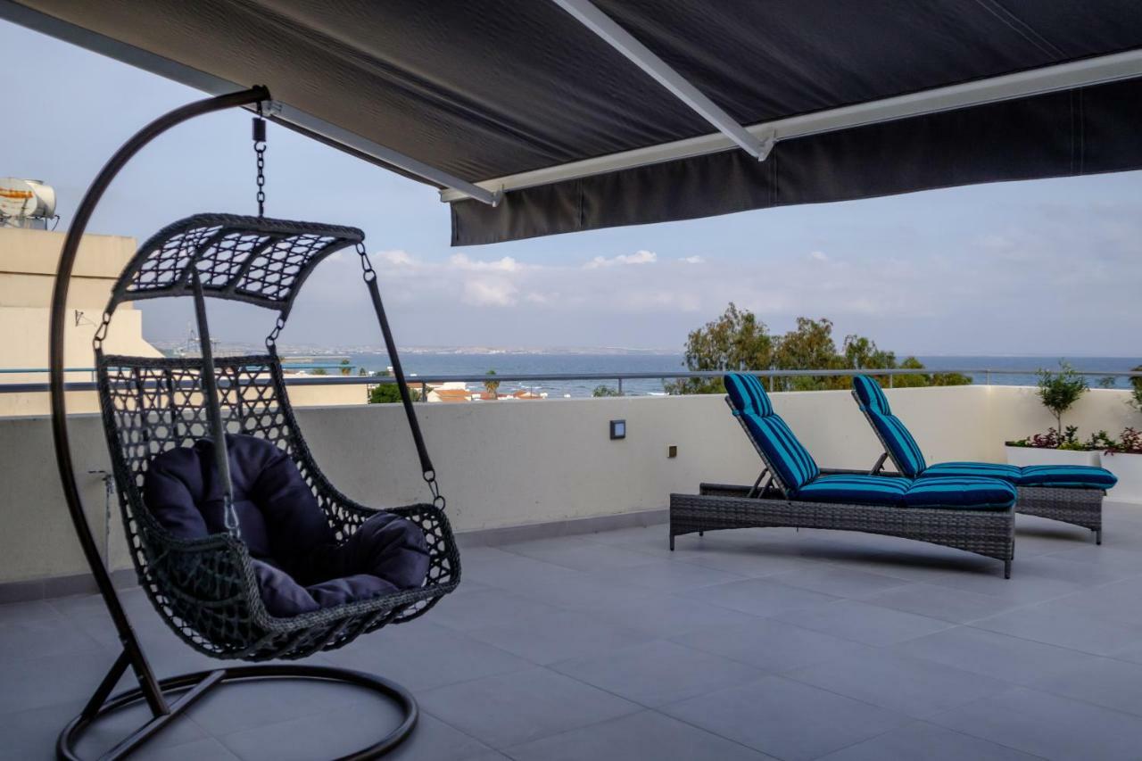 Апартаменты The Coral Penthouse Ларнака Экстерьер фото